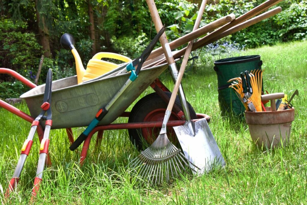 Conserver vos outils de jardinage